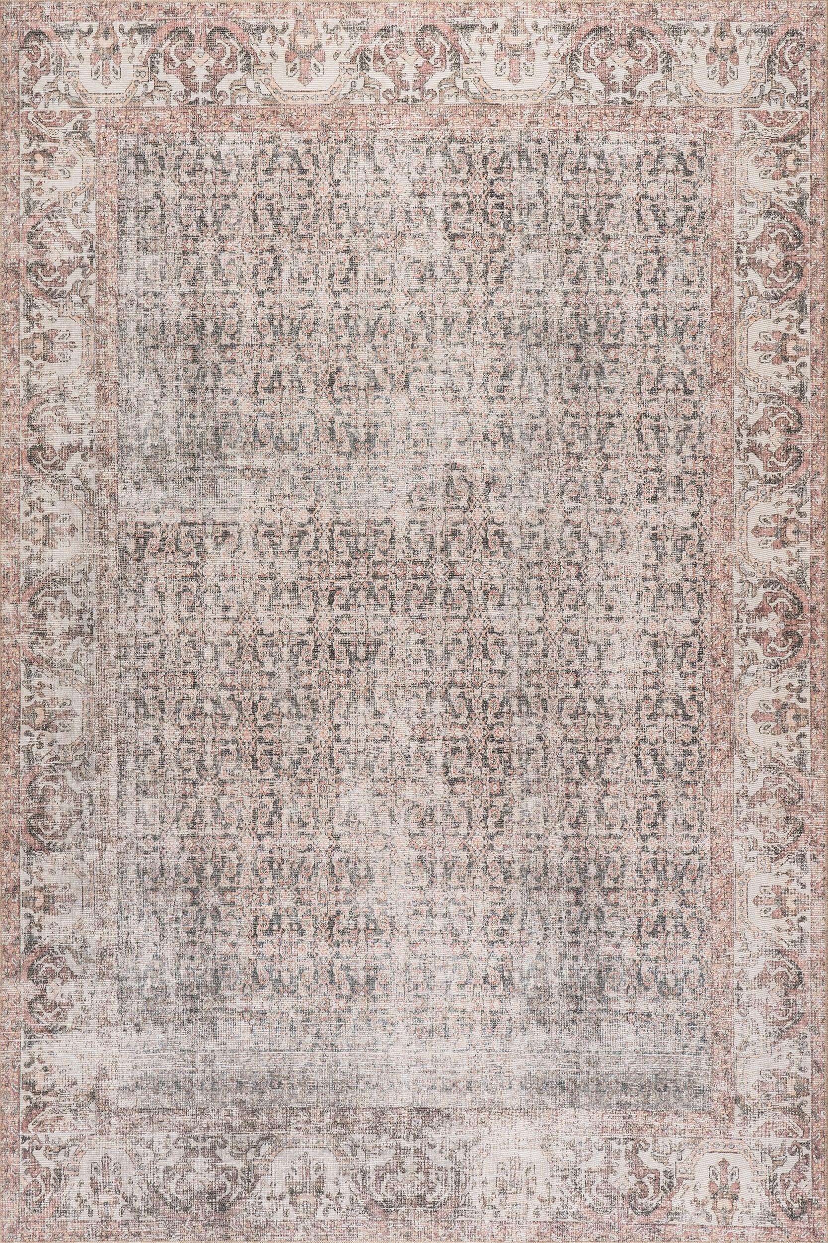 Izara Vintage Rug | Light Grey – Rugs USA