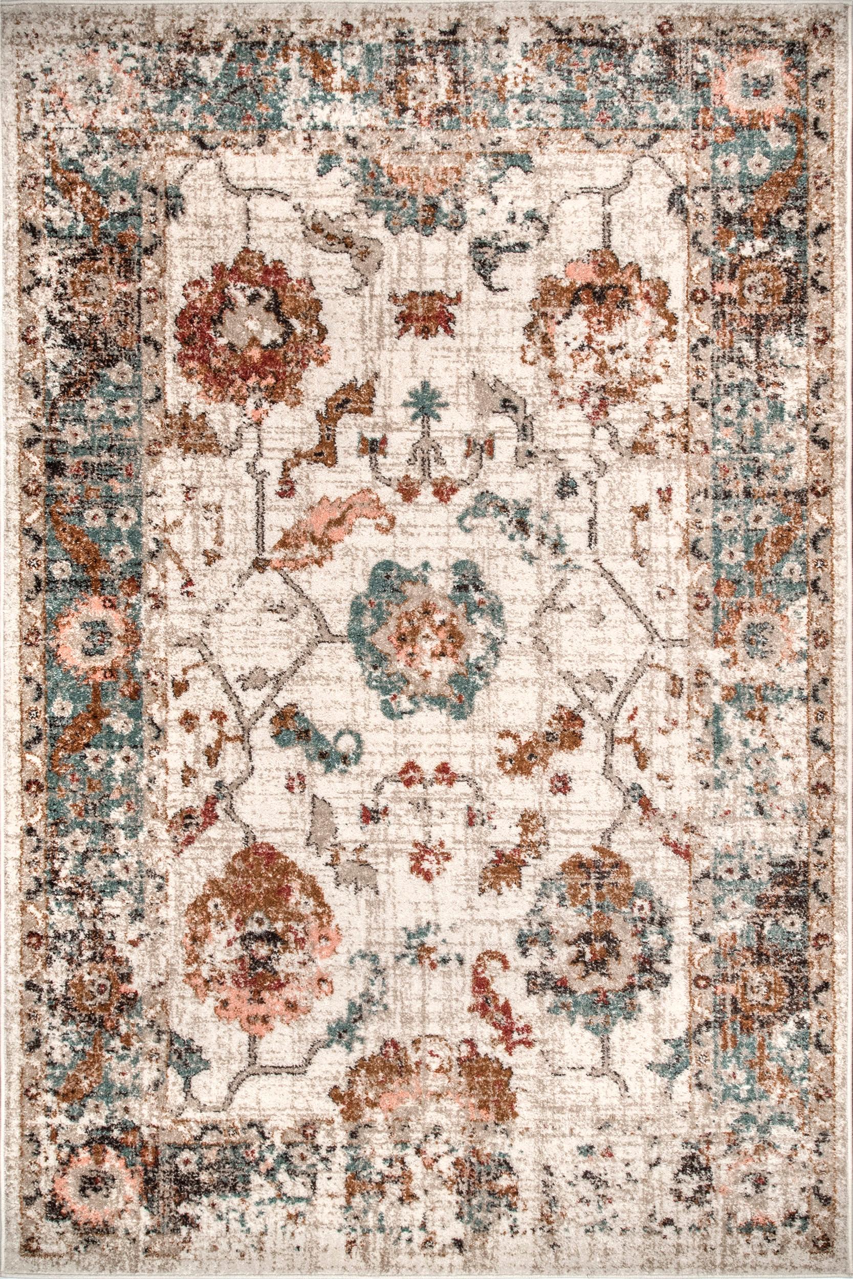 Vintage Autumn Rug | Beige – Rugs USA