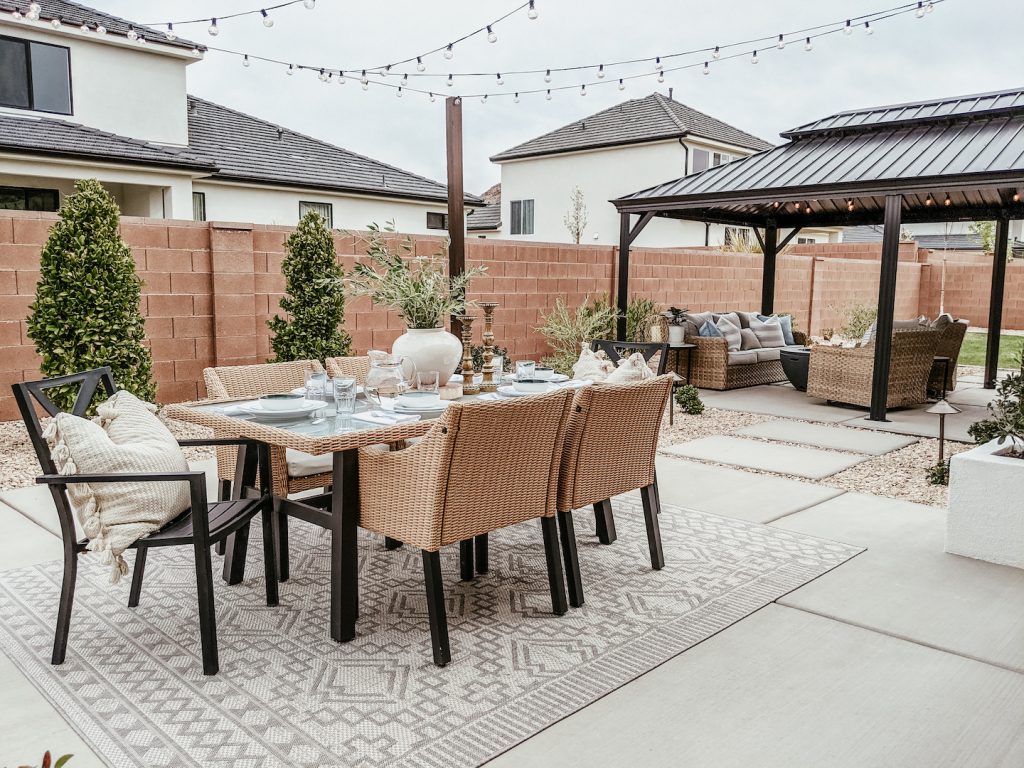Outdoor Rug Sizing Guide for 8x8, 8x10, 12x14, 16x20 Areas