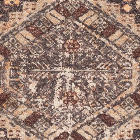 Mire Vintage Handmade Cotton Rug Swatch | Eggplant