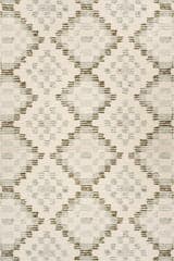 Orzalla Southwestern Diamond Washable Rug | Green