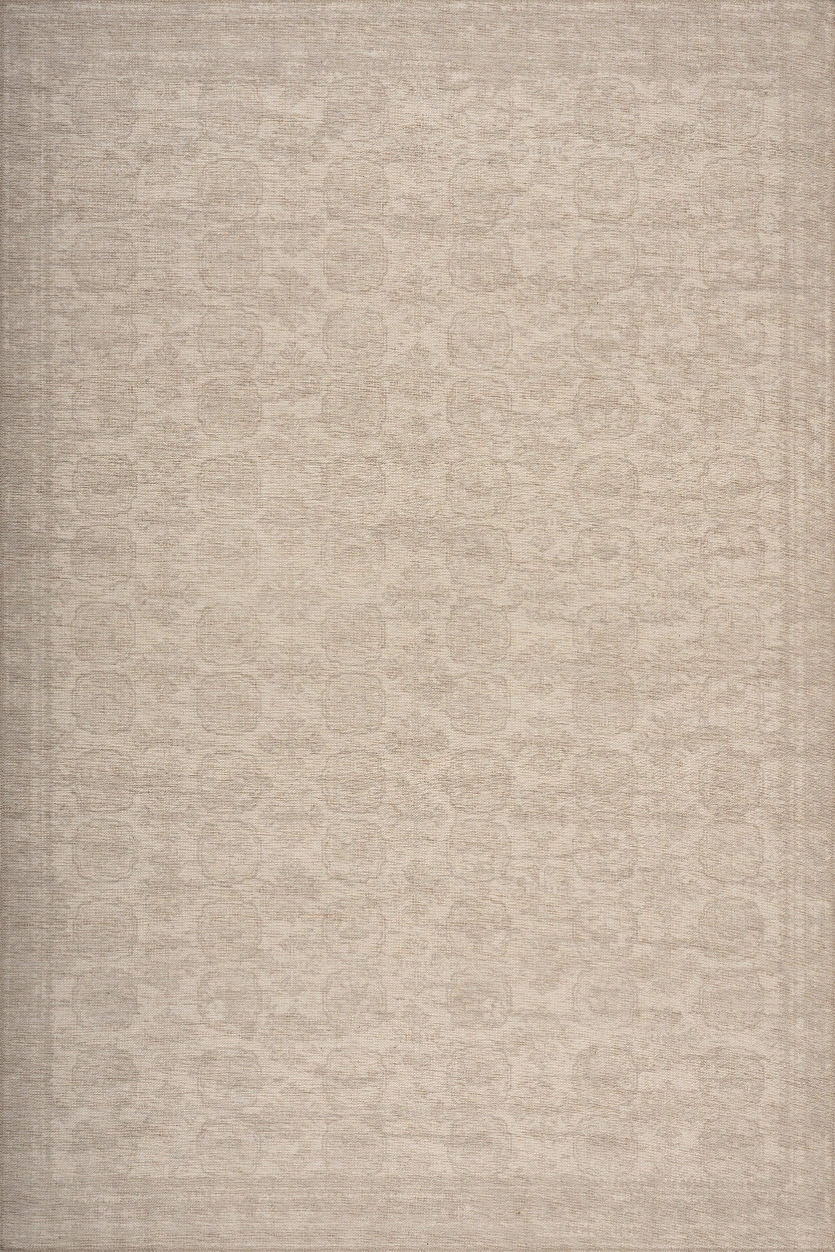 Bahira Traditional Floral Washable Rug | Green