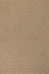 Isolated view of Green Rectangle Sibylla Modern Chevron Indoor/Outdoor Rug, showcasing its design