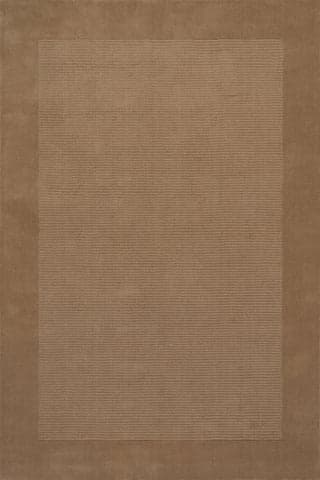 Isolated view of Fawn  Sanami Striped Bohemian Rug, showcasing its design