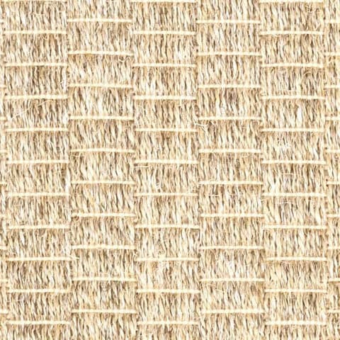 Wicker Woven Sisal Custom Rug Swatch | Sand