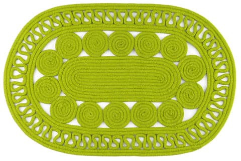 Audrey Handwoven Indoor/Outdoor Oval Rug | Sprout
