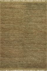 Varnu Textured Handmade Jute Rug | Green