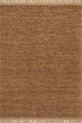 Varnu Textured Handmade Jute Rug | Natural
