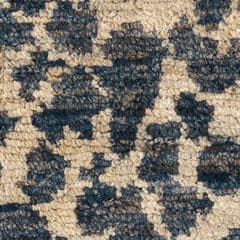 Stormi Hand Knotted Jute Rug Swatch | Indigo