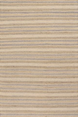 Marn Striped Handmade Jute Rug | Sand