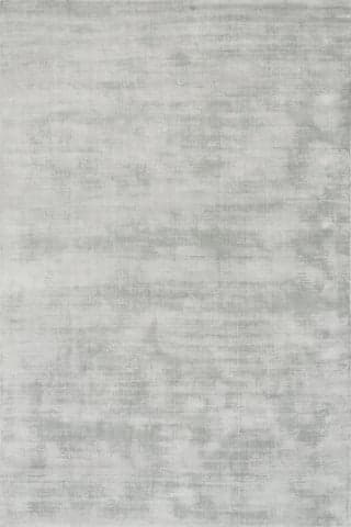 Alva Hand Loom Knotted Viscose Rug | Sky