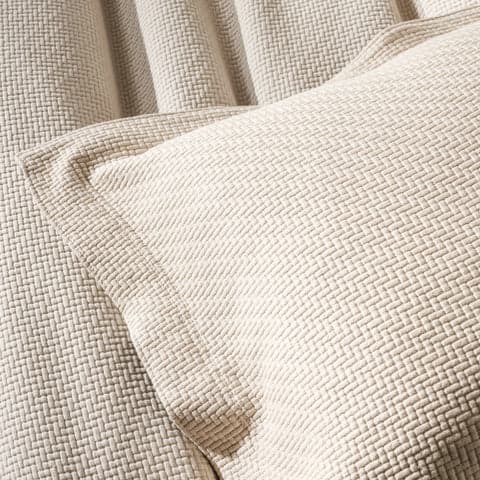 Interlaken Matelasse Sham | Sand