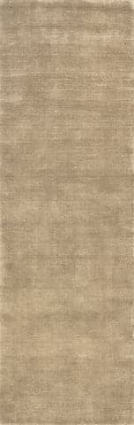 Isolated view of Fawn Runner Arrel Speckled Wool-Blend Rug, showcasing its design