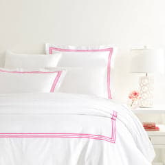 Trio Duvet Cover | Fuchsia