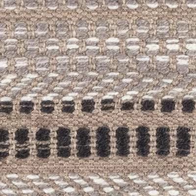 Sooner Than Later Handwoven Indoor/Outdoor Rug Swatch | Neutral