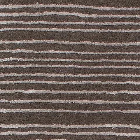 Striae Hand Tufted Wool Rug Swatch | Grey
