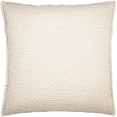 Lodi Matelasse Sham | Alabaster