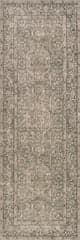 Isolated view of Green Runner Corali Traditional Vintage & Distressed Rug, showcasing its design
