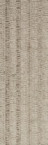 Isolated view of Brown Runner Aureli Modern Woven Abstract Indoor/Outdoor Washable Rug, showcasing its design