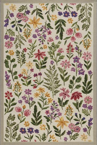 Duskan Floral Indoor/Outdoor Rug | Multicolor