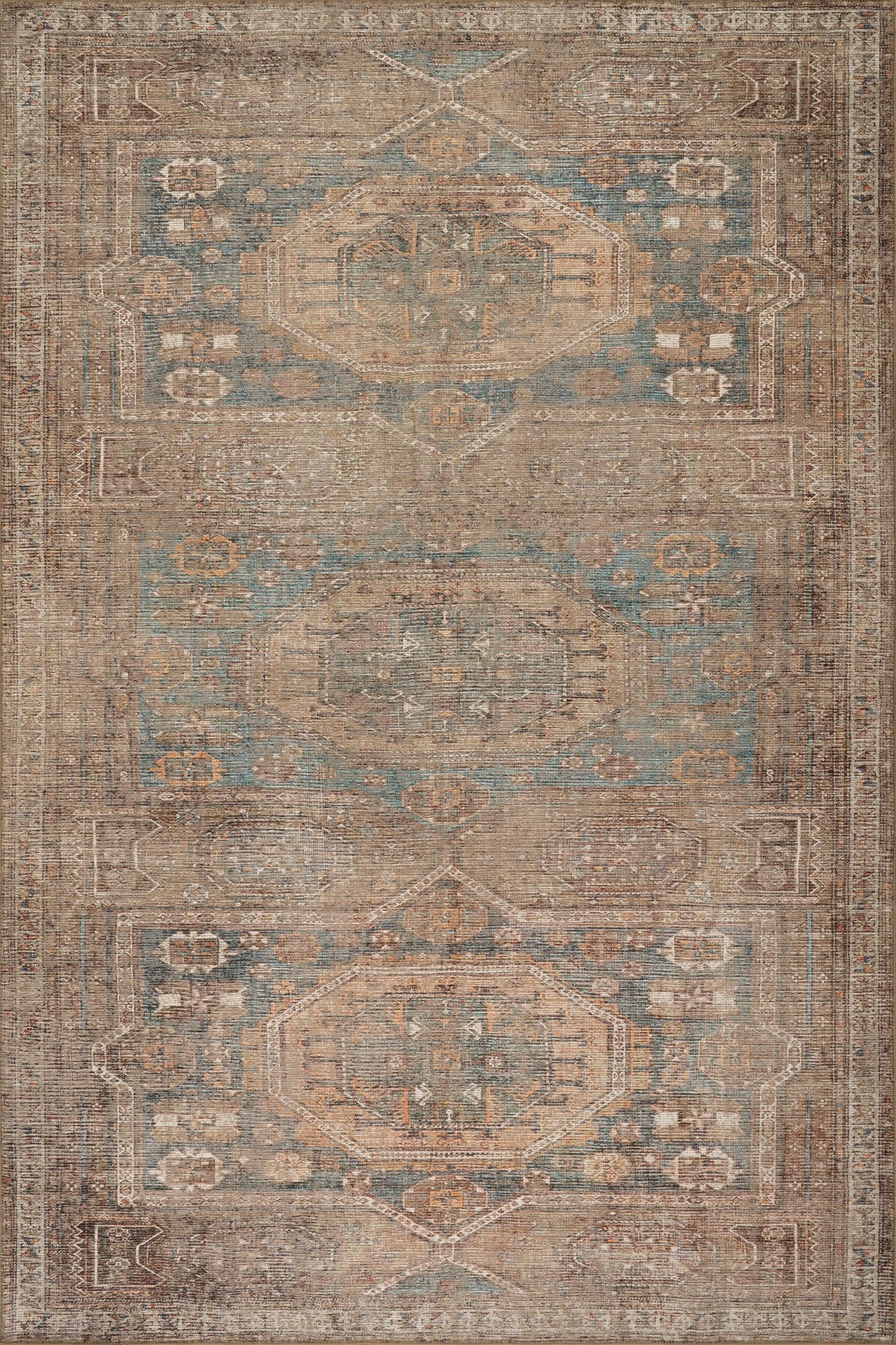 Valoa Vintage and Distressed Rug | Multicolor – Rugs USA