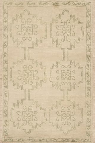 Dicyra Traditional Vintage Rug | Ivory