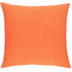 Bubble Matelasse Sham | Tangerine