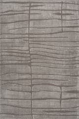 Isolated view of Brown Rectangle Rima Modern Abstract Rug, showcasing its design