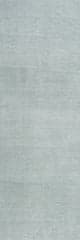 Isolated view of Light Blue Runner Washable Solid Shag Rug, showcasing its design