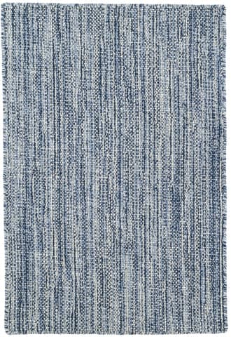 Bella Handwoven Wool Rug by Bunny Williams | Navy