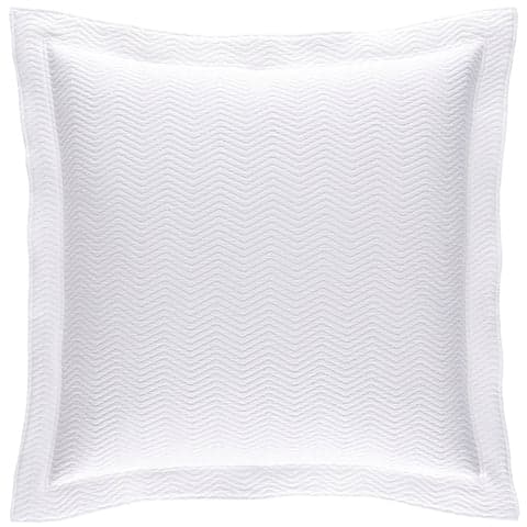 Winnie Matelasse Sham | White