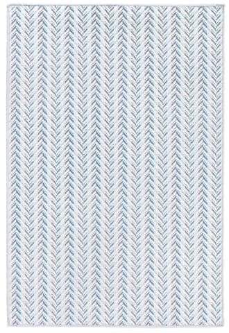 Lowell Machine Washable Rug | Blue