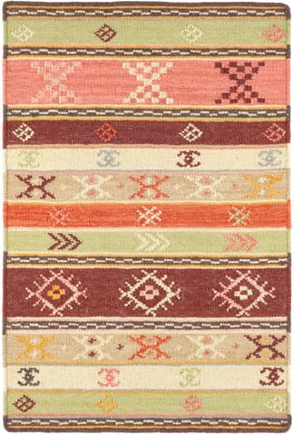 Aztec Kilim Handwoven Wool Rug | Multi