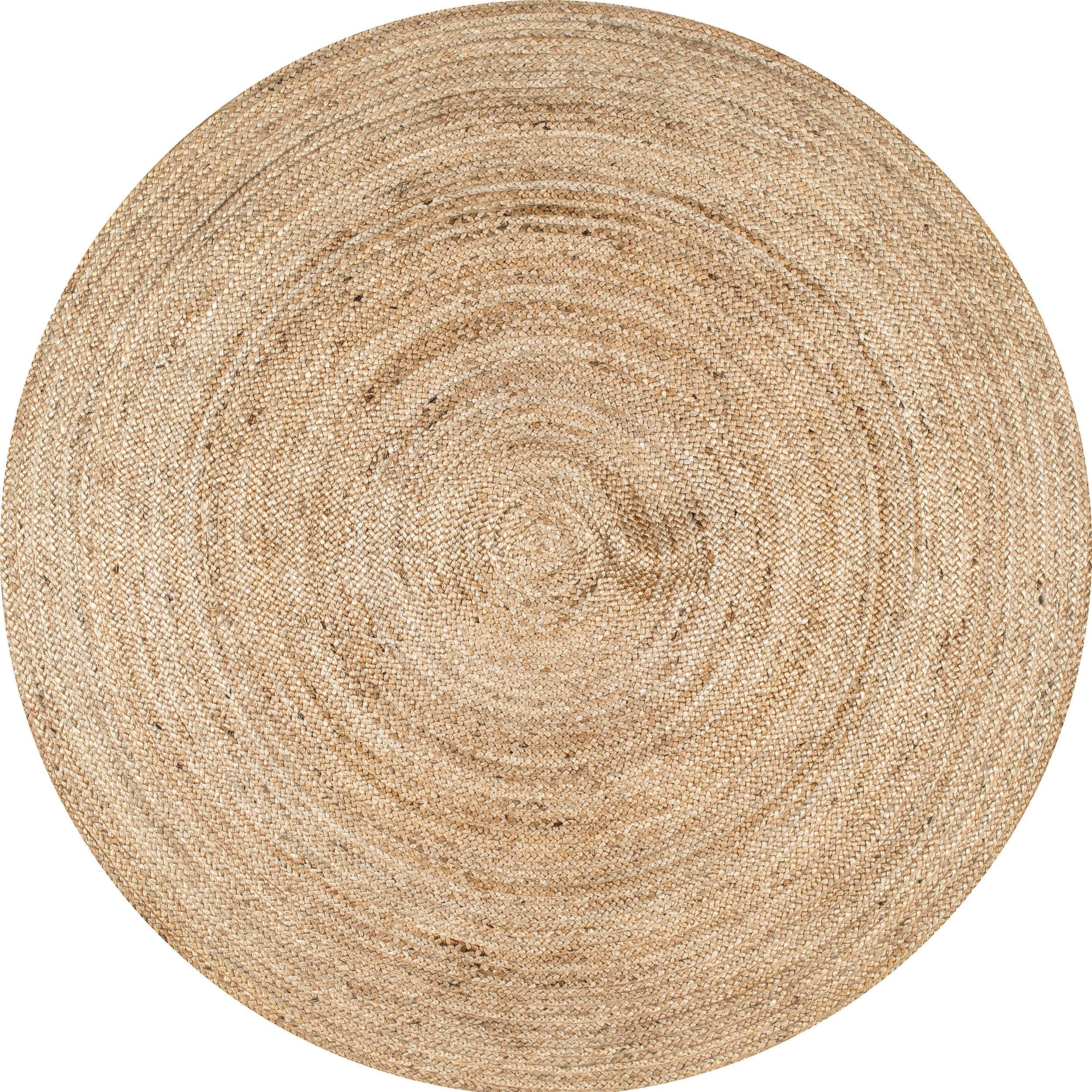 Jute Braided Rug | Natural