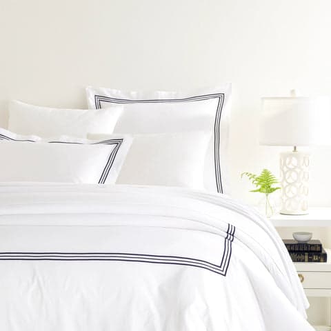 Trio Duvet Cover | Indigo