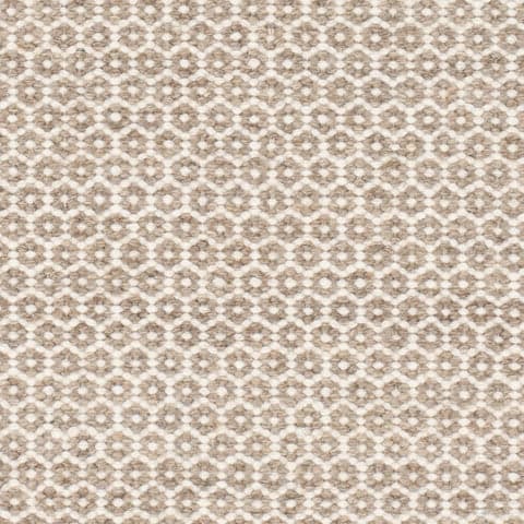 Honeycomb Handwoven Wool Custom Rug Swatch | Natural