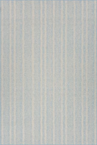 Isolated view of Blue Rectangle Auvrea Bohemian Abstract Indoor/Outdoor Rug, showcasing its design