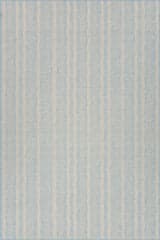 Isolated view of Blue Rectangle Auvrea Bohemian Abstract Indoor/Outdoor Rug, showcasing its design