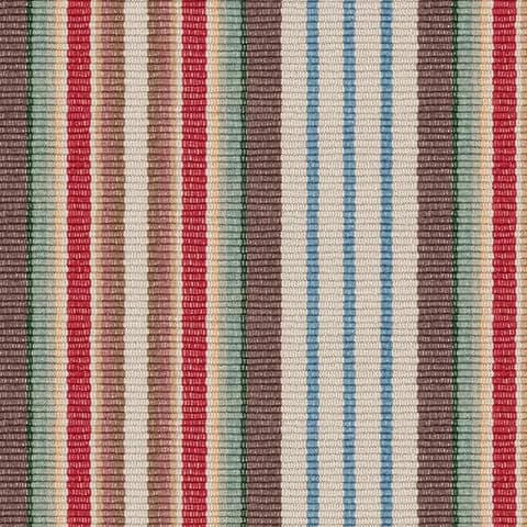 Ranch Stripe Machine Washable Rug Swatch | Multi
