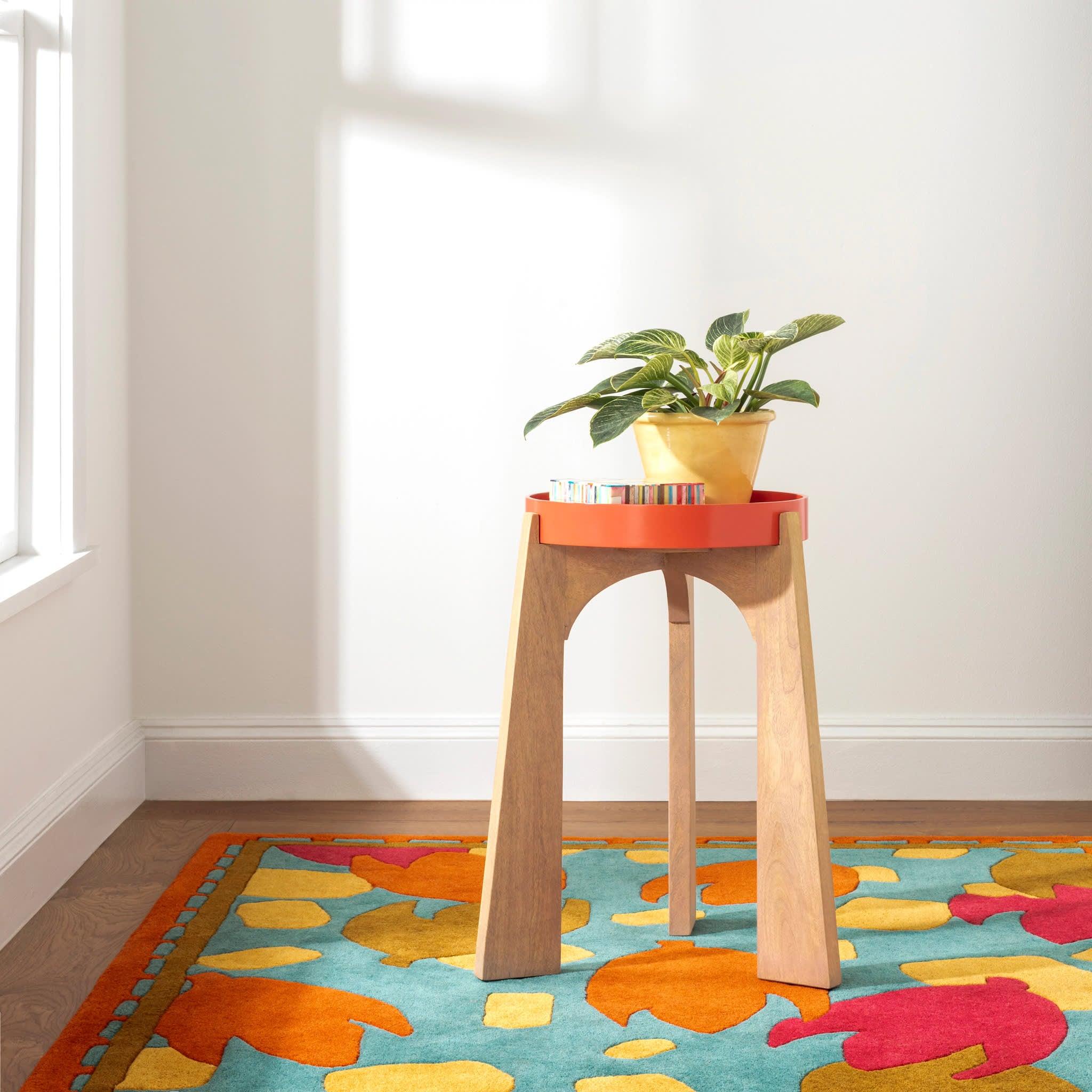 Happy Flower Hand Tufted Wool Rug | Autumn – Rugs USA