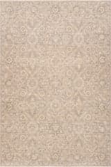 Isolated view of Brown Rectangle Inkara Traditional Vintage & Distressed Rug, showcasing its design