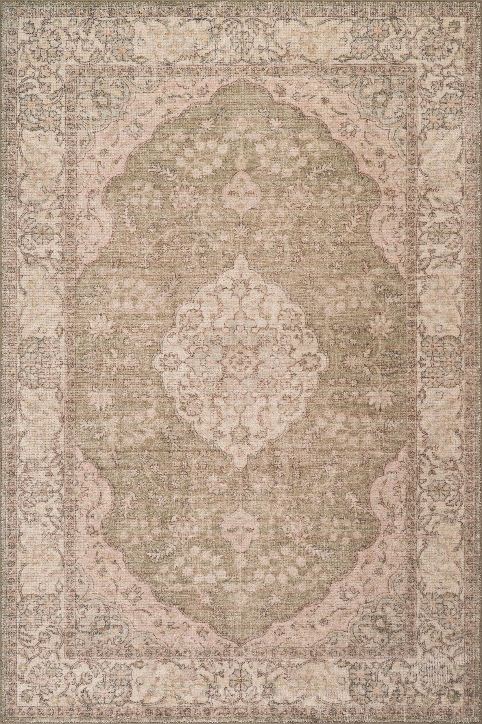 Lazara Hand Tufted Wool-Blend Rug | Green – Rugs USA