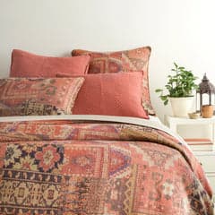 Anatolia Linen Duvet Cover | Orange