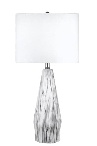 Isolated view of Marble  25-Inch Autumn Ceramic Table Lamp, showcasing its design