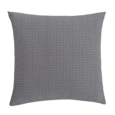 Bubble Matelasse Sham | Grey