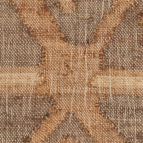 Rumi Handwoven Jute Rug Swatch | Brown