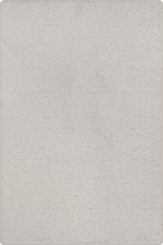 Isolated view of Light Grey Rectangle Bittern Speckled Custom Rug, showcasing its design