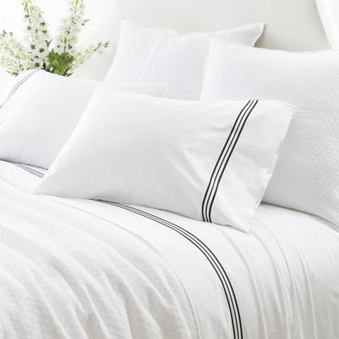 Trio Pillowcases (Pair) | Black