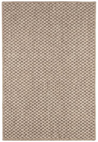 Corden Woven Sisal Custom Rug | Taupe