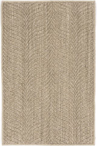 Wave Woven Sisal Custom Rug | Natural